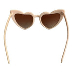 Heart Shaped Sunglasses Cute Fashion Eyewear with Pouch New