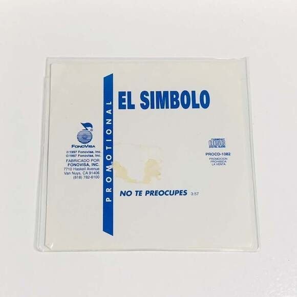 Rare! CD El Simbolo - No Te Preocupes