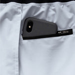 Fabletics The Franchise Men Athletic Shorts XXL Light Grey Black Swim Trunks NWT