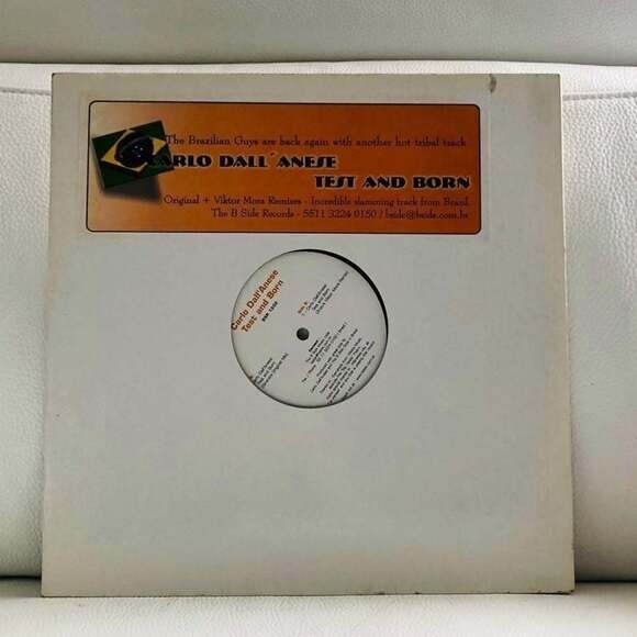 LP Carlo Dall'Anese - Test And Born Vinyl Record