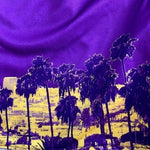 Slam Skyline Men's Purple Athletic Shorts M Boxer Pull-On Quick-Dry Excellent