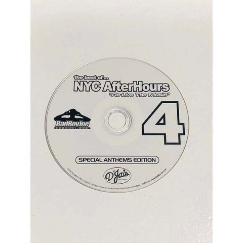 CD Bad Boy Joe - NYC Afterhours 4 Special Anthems Edition
