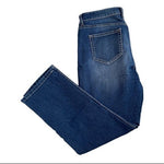 Jennifer Lopez Capri Jeans Size 6 Blue Medium Wash Mid-Rise Cropped Stretch VG
