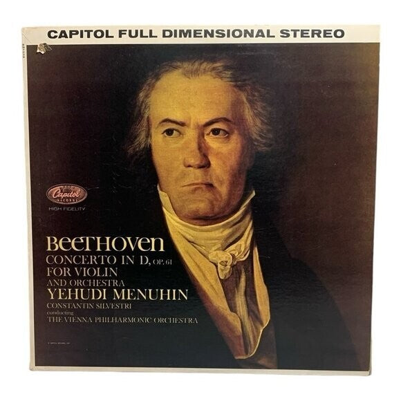 LP Ludwig Van Beethoven - Concerto In D Major, Op. 61 For Violin And Orchestra