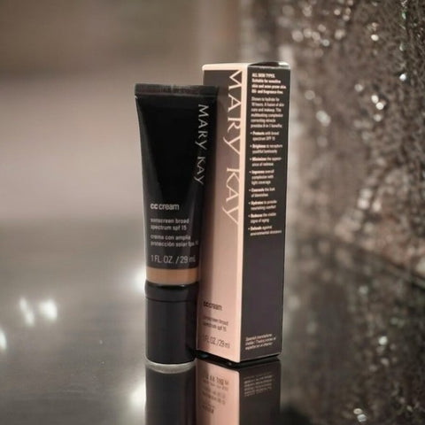 Mary Kay CC Cream SPF 15 Makeup Foundation Face Cream VERY DEEP NIB