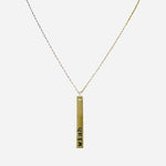 Women's Silver Tone WISH Pendant Necklace Adjustable Chain Costume Jewelry