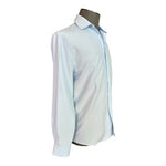 Men’s Shirt Society of Threads Slim Fit Light Blue Shirt Long Sleeve Dress Shirt