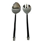 Vintage Storehouse Artisan 2-Piece Stainless Steel Salad Server Set India New