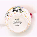 Certified International Cafe Girl Ceramic Pitcher Jennifer Brinley 8.5" NWOT