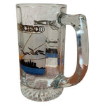 San Francisco Souvenir Glass Mug Ocean Bay Skyline 16oz 5.5" Coffee Tea Beer VG
