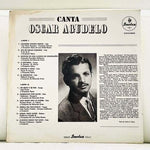 LP Oscar Agudelo - Canta Vinyl Record