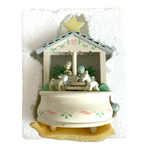 Enesco Precious Moments O Come Let Us Adore Him Nativity Revolving Musical 62449