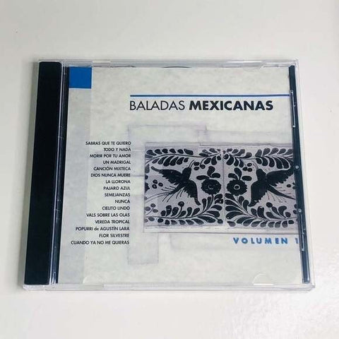 Rare! CD Baladas Mexicanas Volumen 1