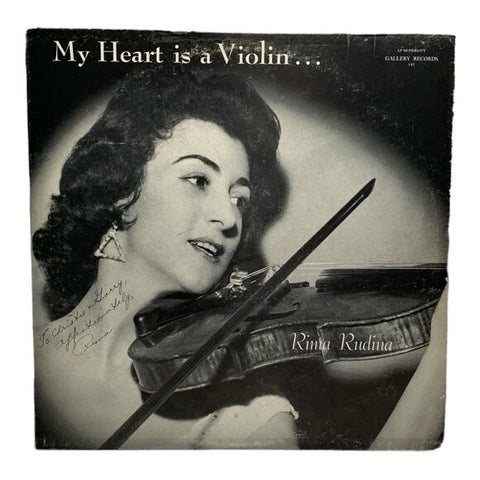 LP Rima Rudina - My Heart Is A Violin ... Vinyl Record