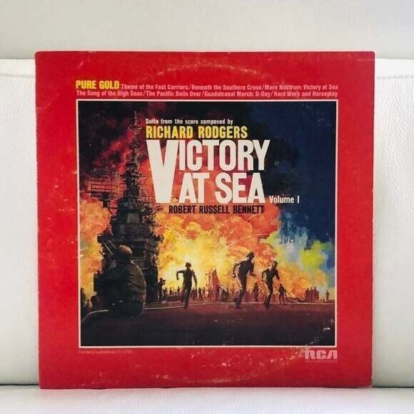 LP Richard Rodgers / Robert Russell Bennett - Victory At Sea Volume I