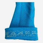 Zensah Compression Leg Sleeve XS/S Blue Athletic Calf Support Shin Splint Relief