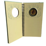 Historic Jamestowne Compass Journal Diary Spiral Bound Notebook 8x5 Lined  Blank
