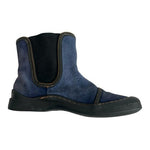 TCHOCO Blue Suede Chelsea Ankle Boots Women’s Sneakers Booties Size 6