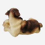 Dog Mate Pug Family Figurine Momma Dog & Puppy 4.5" Resin Sculpture Vintage Dog