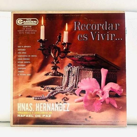 LP Hermanas Hernandez -Recordar Es Vivir Vinyl Record