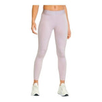 PUMA Lila Logo Band High Waist Cropped Leggings Pink Lilac Womens Size L