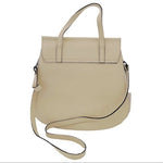VITTORIA NAPOLI Champagne Cream Leather Handbag NWT Italian Designer Bag