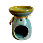 Ceramic Essential Oil Burner Floral Design Aromatherapy Diffuser TeaLight Holder
