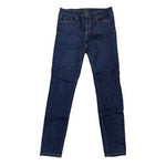 Ann Taylor Women's Dark Blue Skinny Jeans Size 6 Stretch Cotton Modal Zip EXC