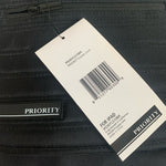 Unisex PRIORITY Black Nylon Crossbody iPad Travel Everyday Bag NWT
