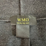 U2 WMO Womens Hoodie Grey Hooded Sweater Long Sleeve Athletic Cotton Blend G+