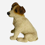 Dog Mate Russell Terrier Puppy Figurine Dog Statue RussTerrier Sculpture VG