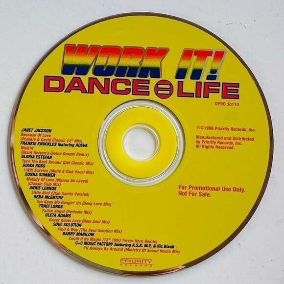 CD Work It! Dance = Life