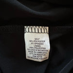 NY Collection Women's Black Jeweled Shoulder Maxi Dress XL Sleeveless Evening