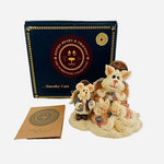 Vintage 2001 Boyds Bears Purrstone Felicia Angelpuss Peace on Earth NIB