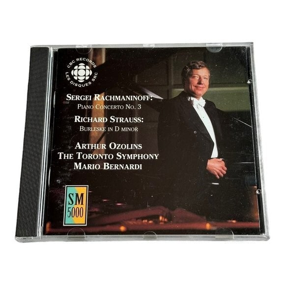 CD Rachmaninov, Strauss/Arthur Ozolins -Piano Concerto No.3, Burleske in D Minor