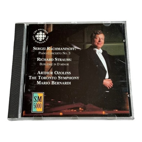 CD Rachmaninov, Strauss/Arthur Ozolins -Piano Concerto No.3, Burleske in D Minor