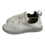 LUSSO CLOUD Jet Matte White Men’s Slip-On Waffle Canvas Shoes Size 13