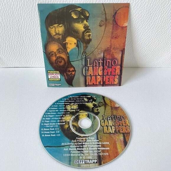 CD Latino Gangster Rappers