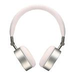 CLEER BT Wireless Over-Ear Bluetooth Headphones Lightweight White Silver NIB