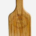 Wood BBQ Scrape Paddle Ultimate Cleaning Grill Scraper Barbecue Cleaning Scrape