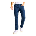 Tommy Bahama Boracay Maritime Dark Blue Cotton Flat Front Chino Tailored S 36x30