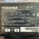 Genuine Toshiba 65W AC Laptop Power Adapter Charger 19V 3.42A PA3467U-1ACA