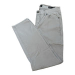 Buffalo David Bitton Light Gray Skinny Jeans Women 30" Waist Mid Rise 26" Inseam