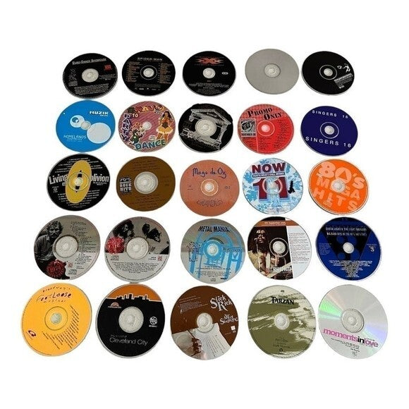 Lot of 25 Music CDs Popular Hits CDs Compilations & Music from the Movies CD