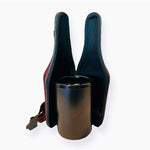 Caddy-O Wine Champagne Bottle Carrier Tote Cooler Black Shoulder Bag