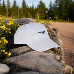 MADE HERE Classic Dad Hat White Blue Eagle Embroidered Snapback Baseball Cap New