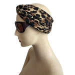 Cheetah Print Wide Turban Headband Boho Soft Hair Accessory for Women NWOT