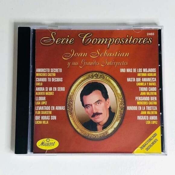 Rare CD! Joan Sebastian - Serie Compositores CD Album Very Good Plus Condition