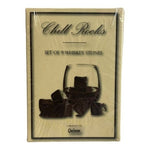 QUISEEN Chill ROCKS Whiskey Stones Set of 9 Gray Soapstone Beverage Chillers NIB