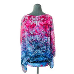 STYLE & CO Womens Cami Top & Duster Set M Illusive Vision Floral Multicolor 2pc